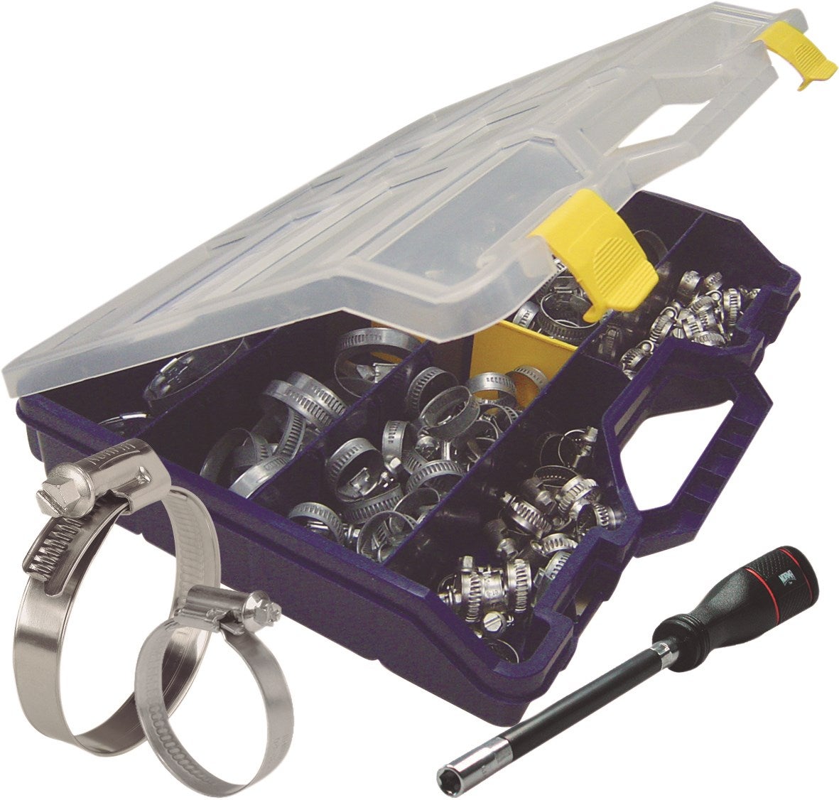 Starting Block Visiodirect | Crémaillère Acier Zingué 64cm | Revêtement Anti-Dérapant
