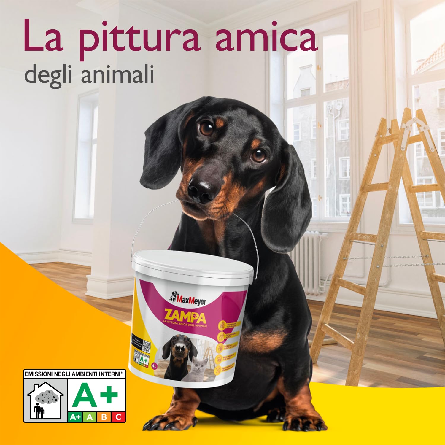 Pettine Per Cani In Acciaio Inox Con Manico In Alluminio – Per Toelettatura E Rimozione Peli Morti