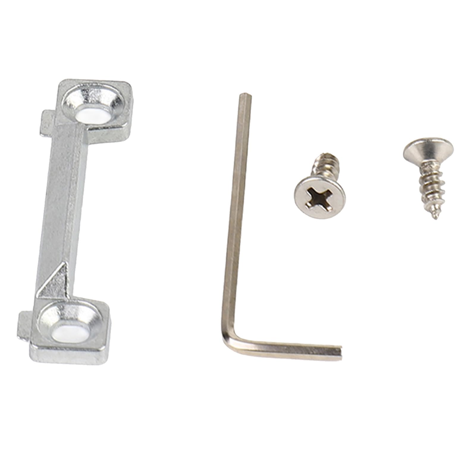 Pulsante ABS inox serratura porta per bagno, camper, yacht (argento) - 8