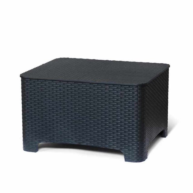 Table basse Coffre de rangement de coussins extérieur jardin terrasse Raffaello
