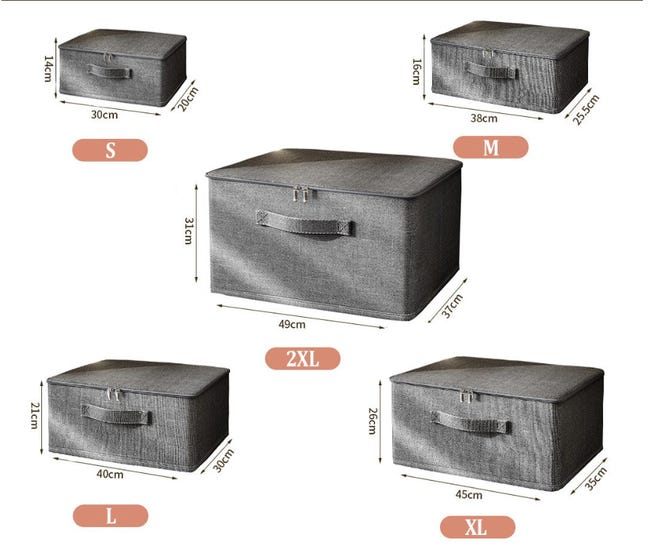 Relaxdays Cesto Portaoggetti In Feltro, Set 5 Contenitori Di 2 Misure Scatola In Tessuto Per Accessori Grigio Scuro 77993763 Relaxdays Cesto Portaoggetti In Feltro, Set 5 Contenitori Di 2 Misure Scatola In Tessuto Per Accessori Grigio Scuro 77993763
