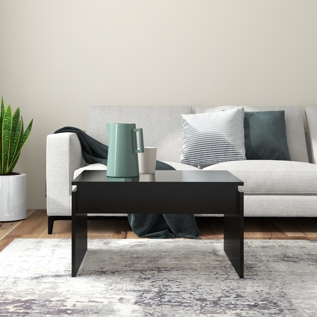Table basse Noir 68x50x38 cm - 3