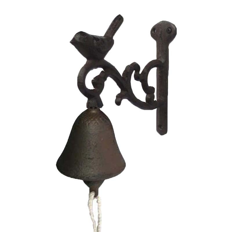 Decorazioni Da Giardino Uccelli In Metallo Arrugginito - Set Di 4 | Stile Vintage Per Esterni | Regalo Originale - Foto 3