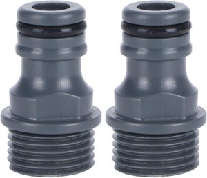 Adattatore IBC Per Tubo Da Giardino 3/4", Raccordo Di Scarico Per Serbatoi 275-330L, Uso Alimentare