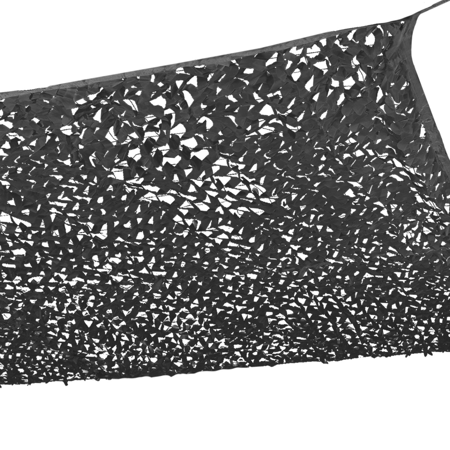 Voile d'ombrage rectangulaire design ombrière camouflage 3x4 M gris - 2