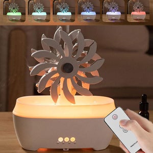 Umidificatore Medusa Con Luci LED - Diffusore Aromaterapia 300ml Per Camera - Foto 10