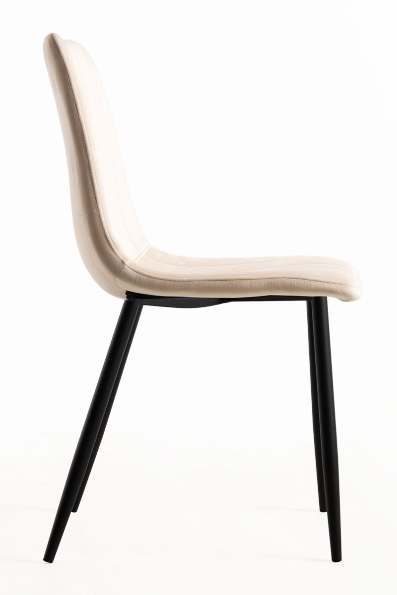 Regalos Miguel - Sillas Comedor - Silla Liny Terciopelo - Beige - 5