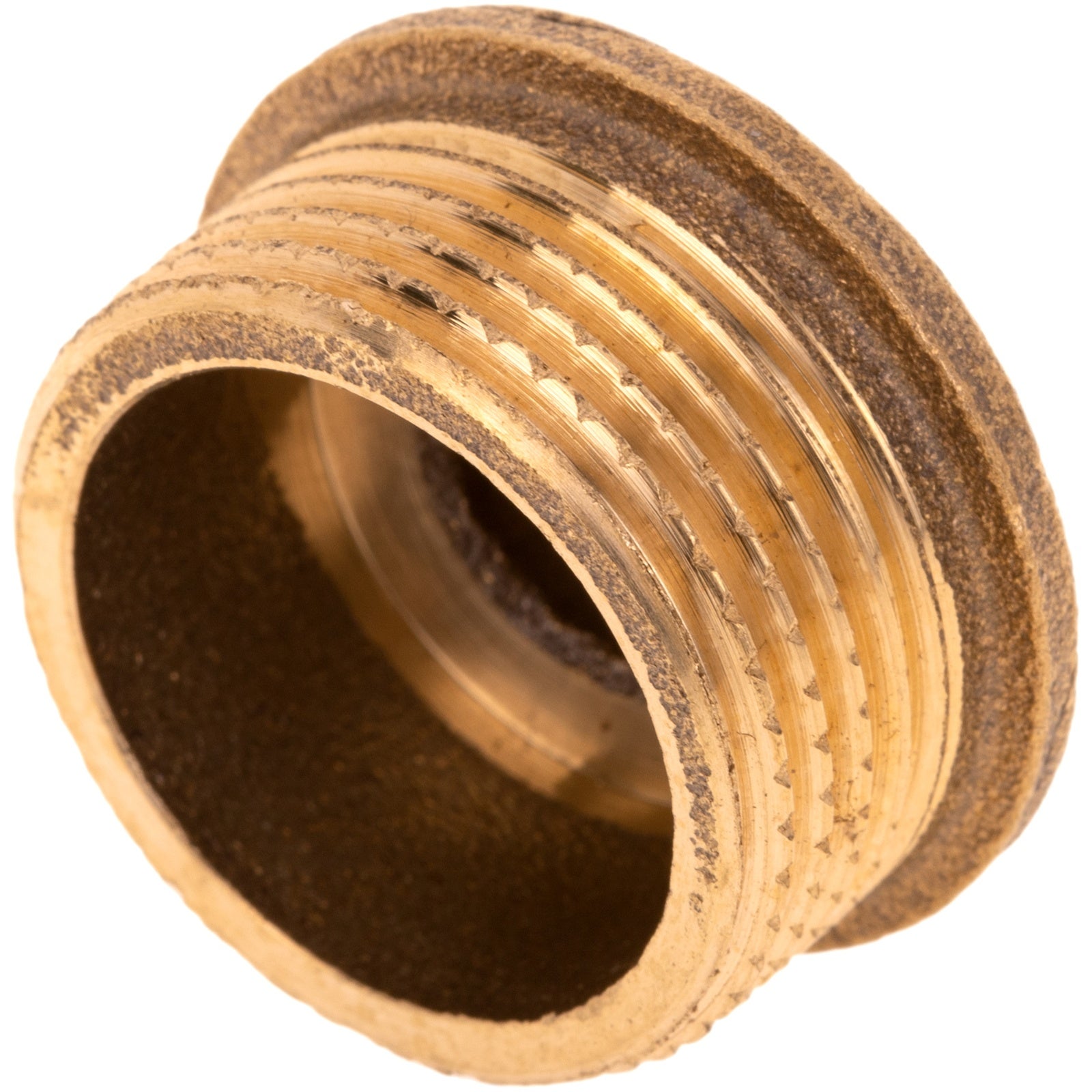11 Tappi Filettati In Ottone - Set Da 10 + Waterstop, Misure 1/8" To 3/4", Per Idraulica