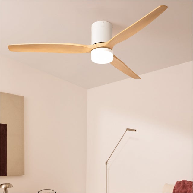 CREATE - WIND CALM - Cichy wentylator sufitowy 40W z technicznymi łopatkami ABS w różnych rozmiarach -