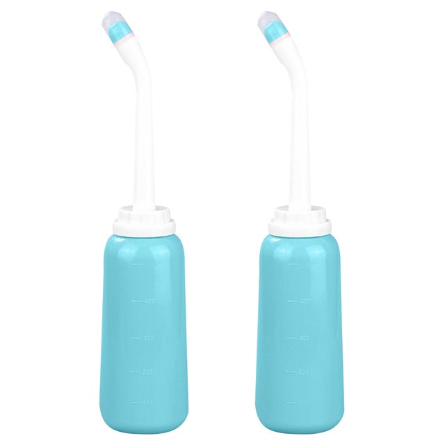 2 pcs 500 ML Bidet Portable pour Voyage avec Sac-vert