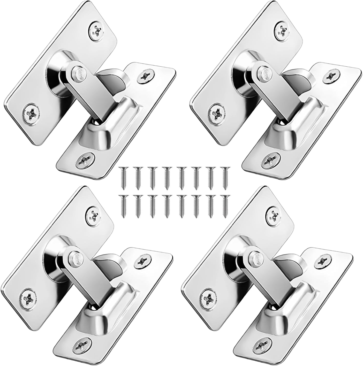 Loquet De Porte à 90/180 Degrés, Serrure à Vis, Butée De Porte Pour