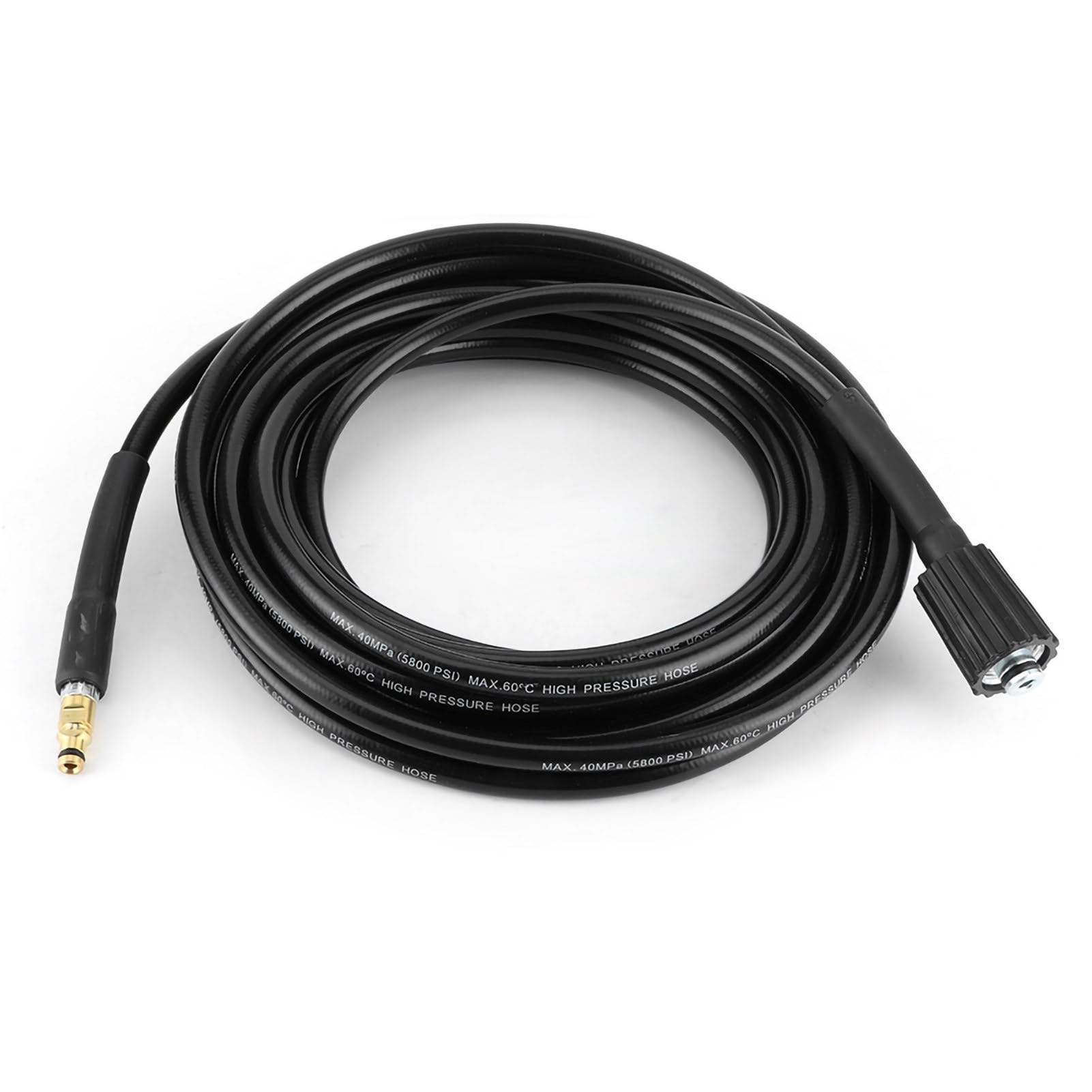 Tuyau Haute Pression 6m Pour Karcher - Avec Connecteur Rapide, 160 Bars, Compatible K2 - Idéal Pour Nettoyeur Haute Pression