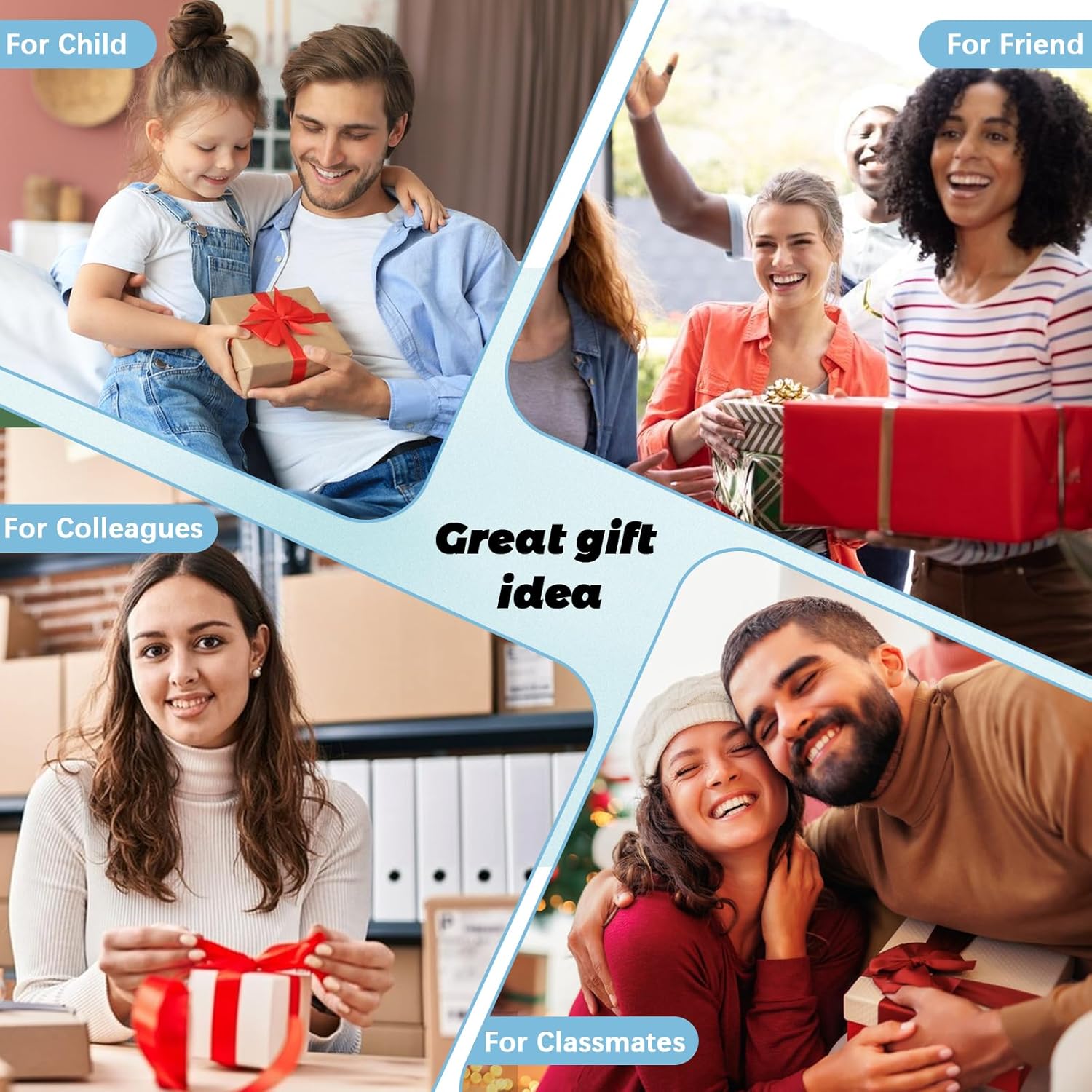 calcolatrice celeste (157*111*27mm), calcolatrice standard con display a 12 cifre, materiale per ufficio e accessori - 6