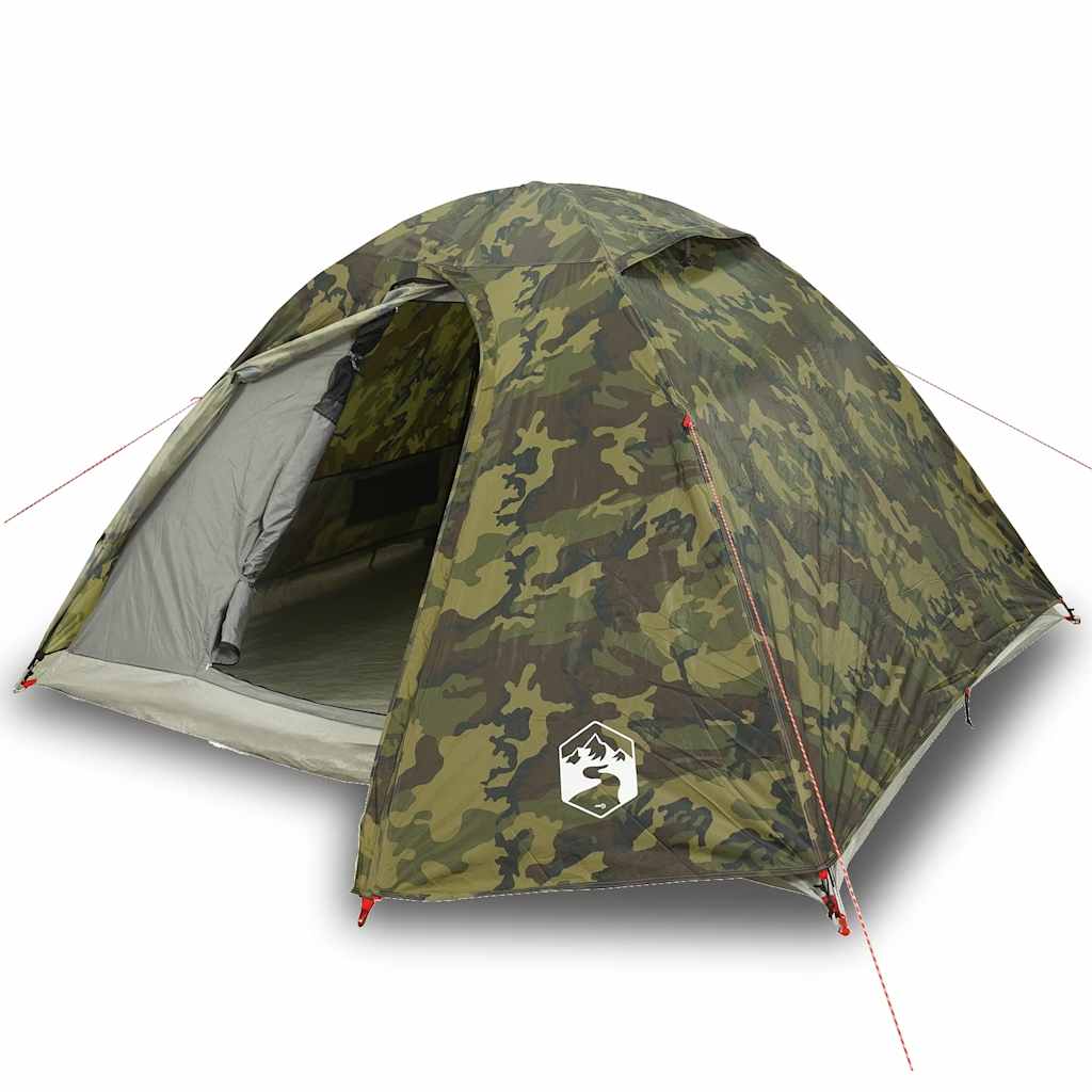 Lona De Camuflaje WERKA PRO 130g/m² - Tamaño 5x8 M, Impermeable Y Con Ojales, Para Exterior