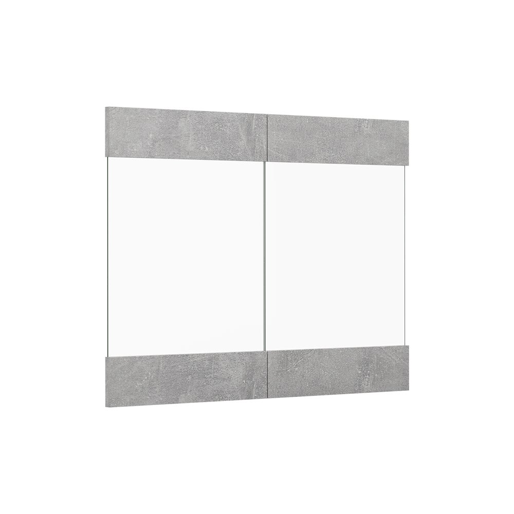 Vicco  Frente De Cocina R-Line, Hormigón, 79.2 X 59 Cm Frente De Mueble Para Armario Mural Con Vitrina , Leroy Merlin