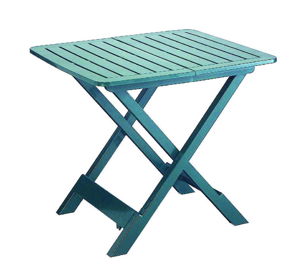 Com-four Table Pliante en Plastique - Table d'appoint pour Le Jardin, la terrasse et Le Balcon