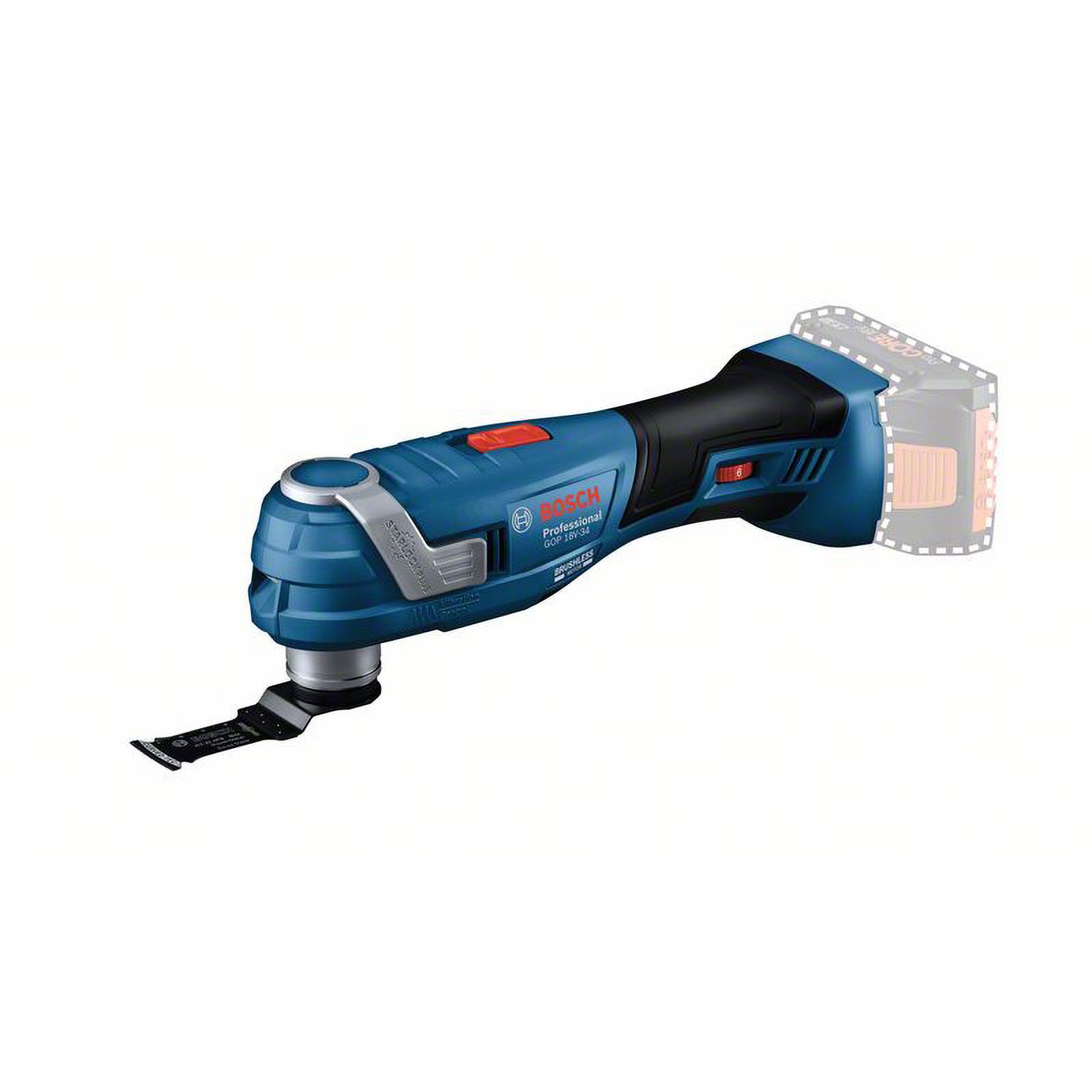 Utensile Multifunzionale Bosch GOP 18V-34: Potenza e Versatilità per Ogni Progetto - 6