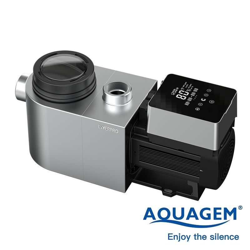 Pompa piscina viteza variabila 2,4 HP - 10mc/h - 40mc/h h-8m - AquaGem INVER PRO WIFI IP40 Full Inverter
