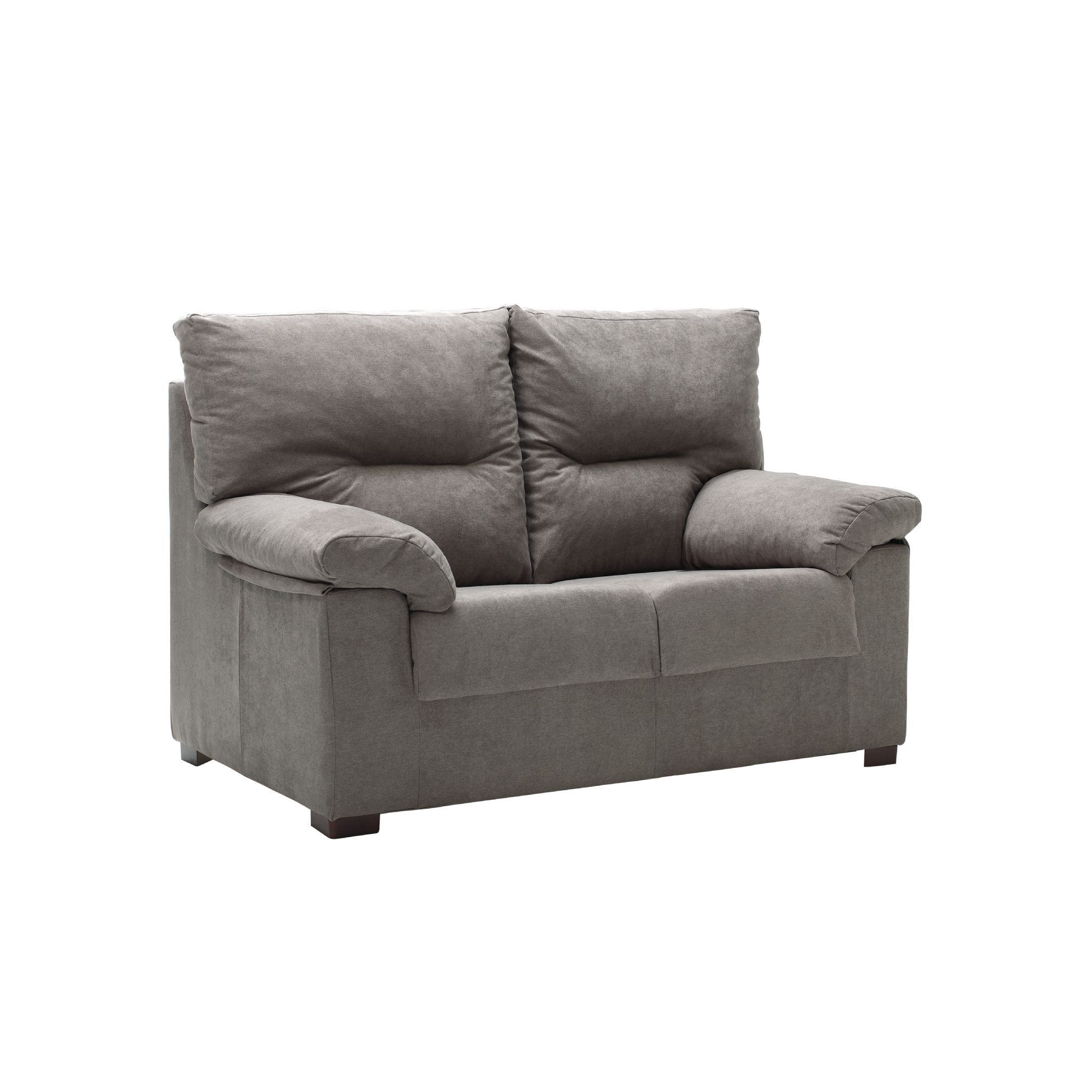 Sofa odin 2 plazas 145x89 cm tejido con sistema acualine desenfundable gris perla tanuk