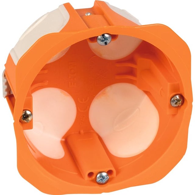 Boîte d'encastrement simple - CAPRI - Ht 40 - 4 entrées