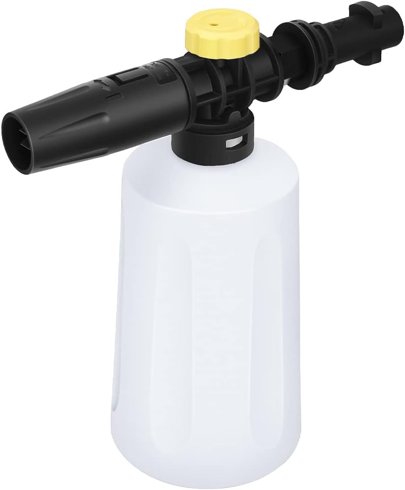 Pistolet pianowy do Karcher K2, K3, K4, K5, K6, K7 - butelka z rozpylaczem piany 750 ml z regulowaną dyszą