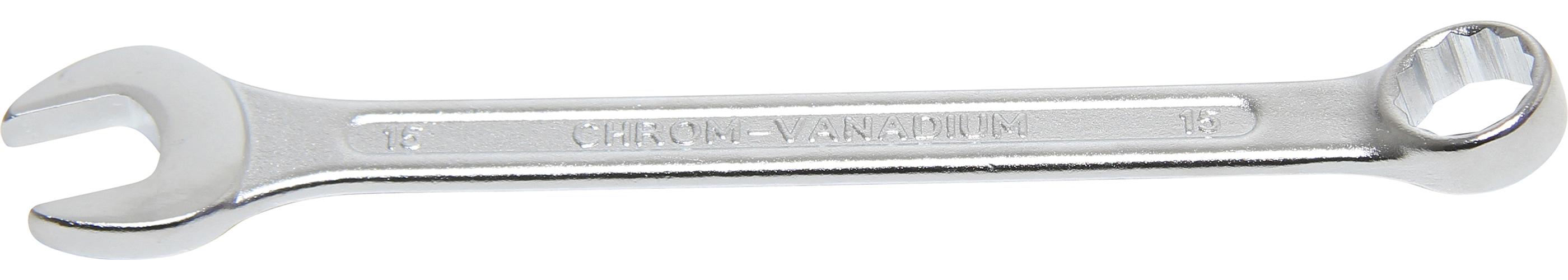 BGS Klucz płasko-oczkowy SW 15 mm - 1065
