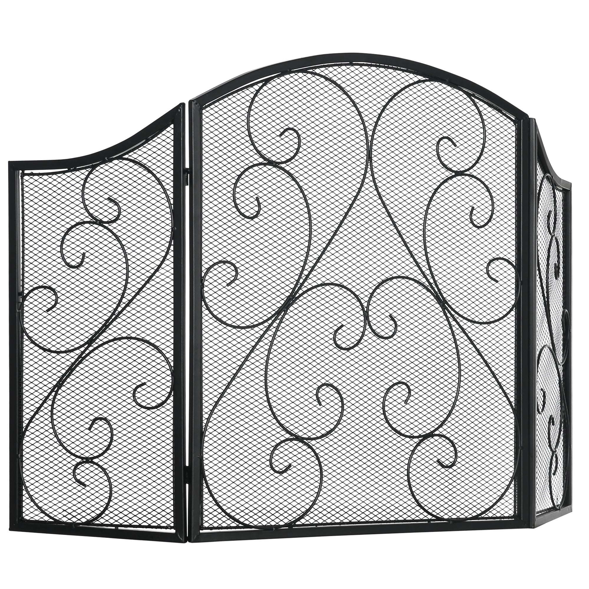 Portalegna Grande 91x78cm - Con 4 Attrezzi, Acciaio Resistente, Per Interno/esterno - Foto 7