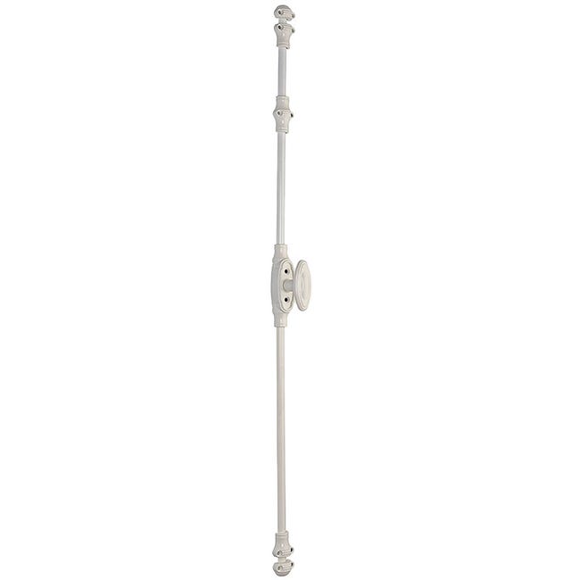 Cremon Pvc Fausse crémone à bouton pour menuiseries pvc - Finition : Blanc RAL9016 ...