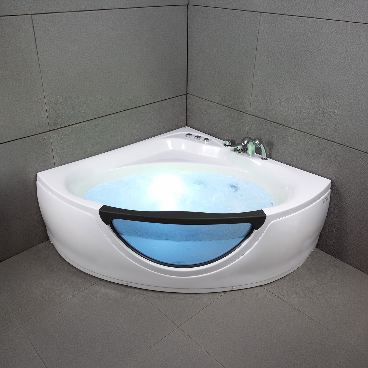 Baignoire Balnéo Tasmanie Jets 135 x135 x54 cm, by SPALINA - 8