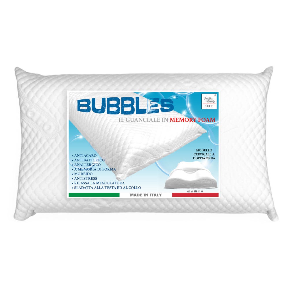 Almohada Cervical Esponja Para Relleno De Cojines BUBBLES Almohada