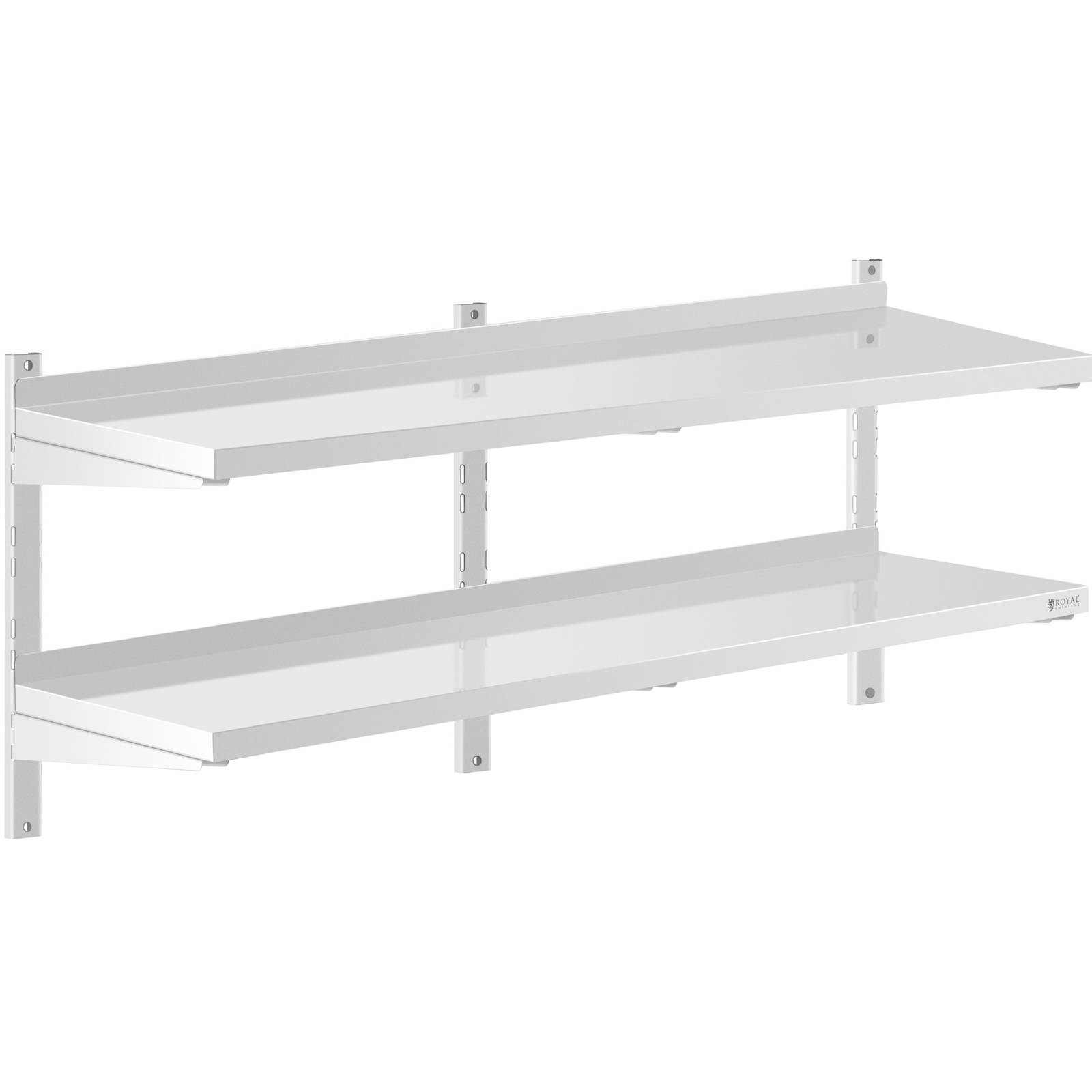 Étagère De Cuisine - ROYAL CATERING - RCER-6040 - Inox - 60 X 40 X 180 Cm - 200 Kg