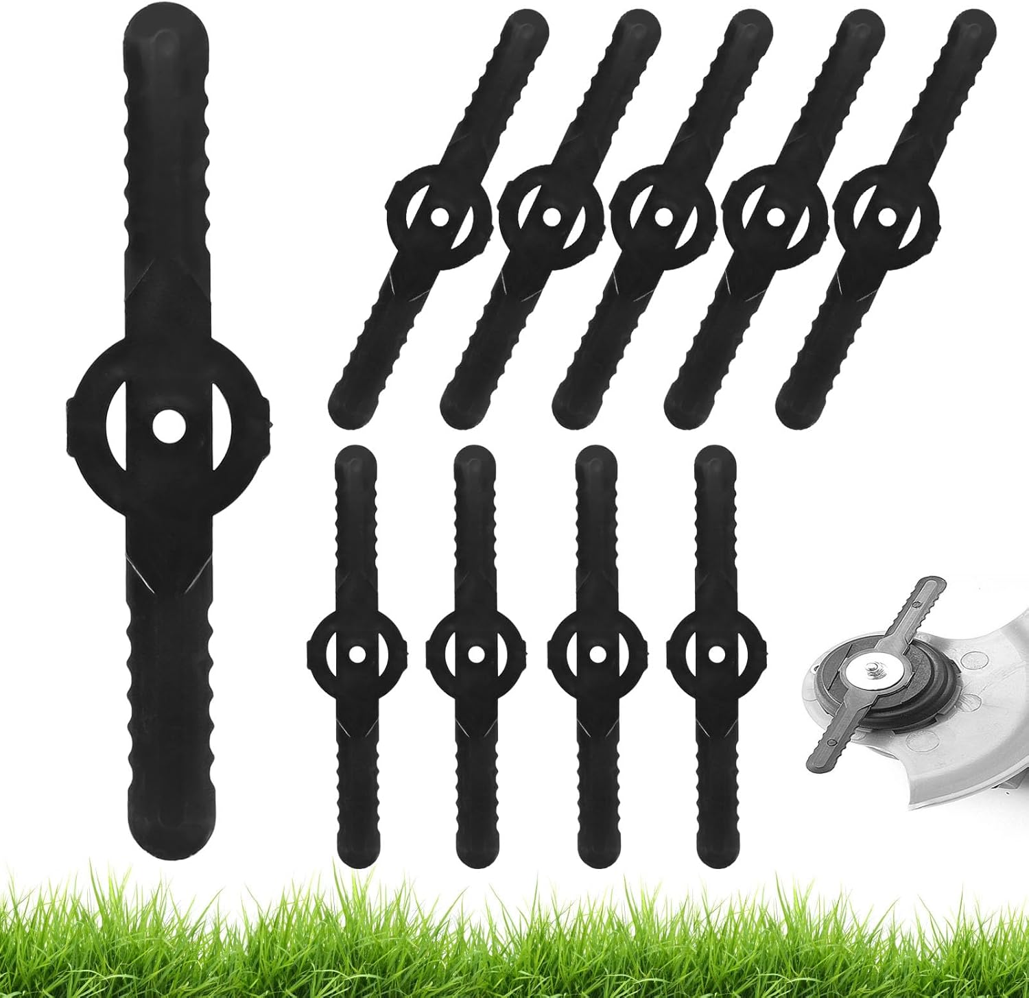 100 Lames De Rechange En Plastique Pour Coupe-bordures