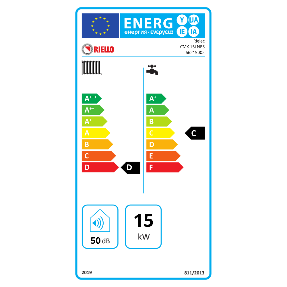 Chaudière électrique RIELEC CMX 15I NES avec ballon eau chaude ELNUR GABARRON - 5