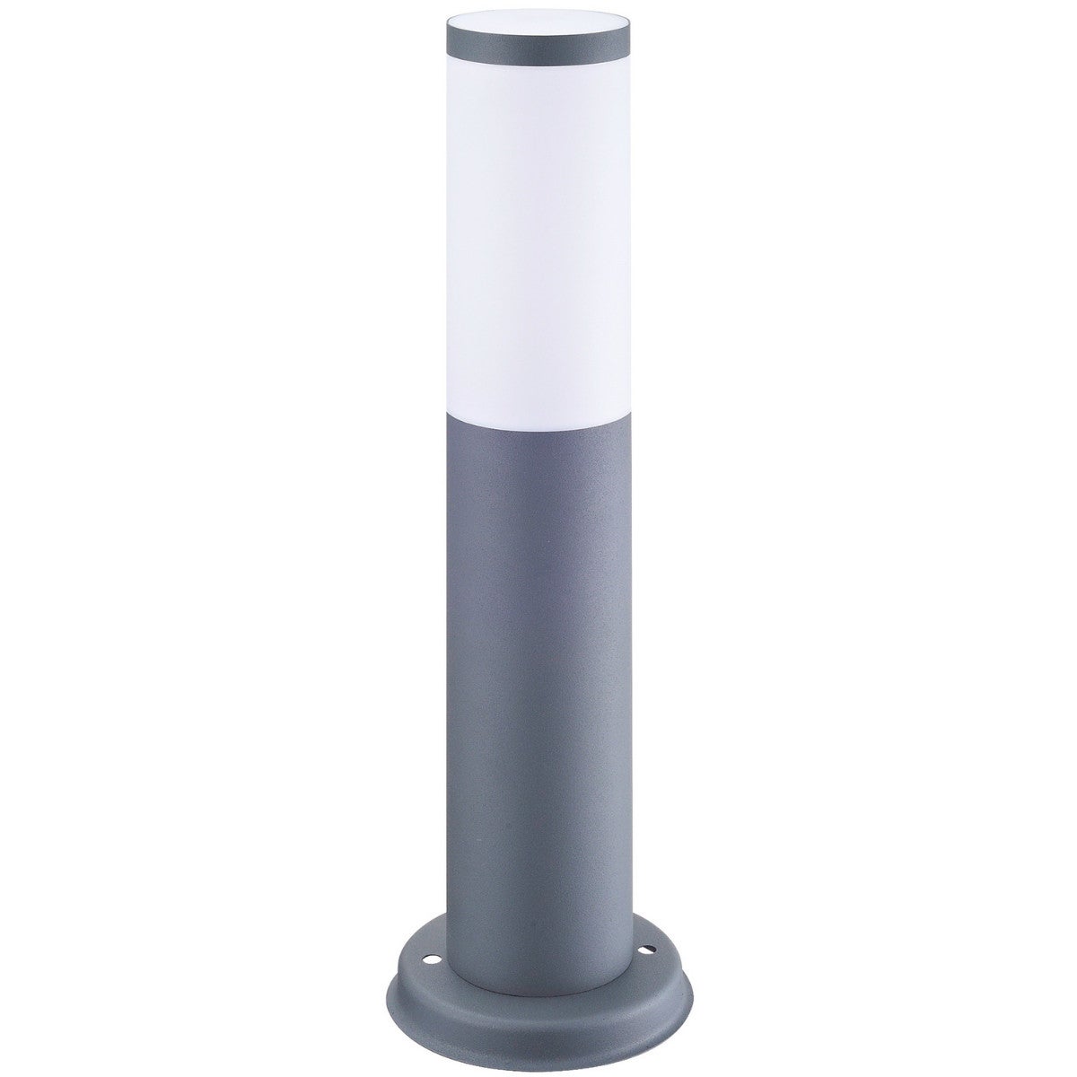 Lampa ogrodowa stojąca Oslo szara 1xE27x10W IP44 wym: 45 x 7,6 x 7,6 cm aluminium Polux