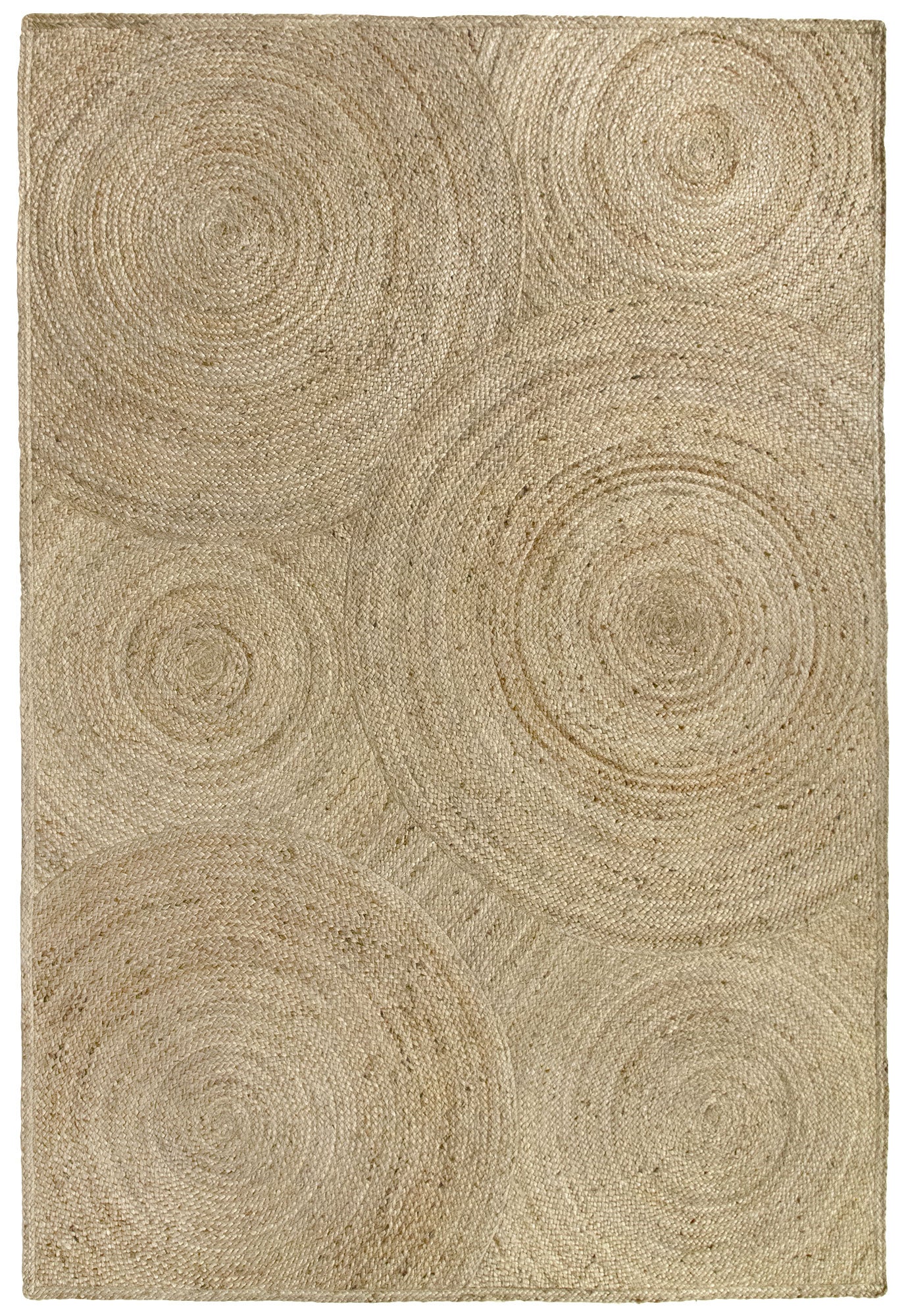 RAJRANG Tapis De Coureur Naturel En Jute Tressée 2' X 6' - Vintage Réversible à La Main