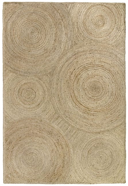 RAJRANG Tapis De Coureur Naturel En Jute Tressée 2' X 6' - Vintage Réversible à La Main