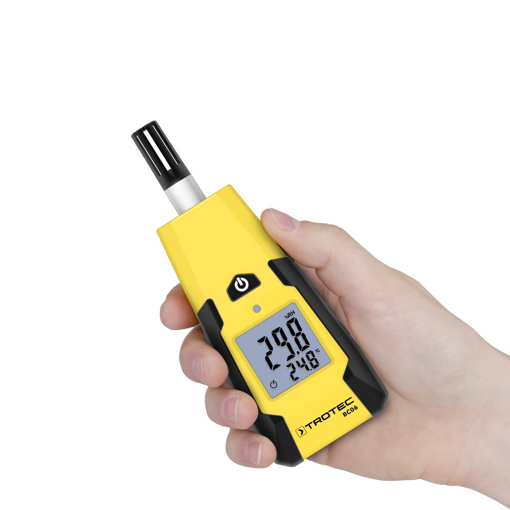 TROTEC Thermo-hygromètre de poche BC06 humidité relative température HR - 2