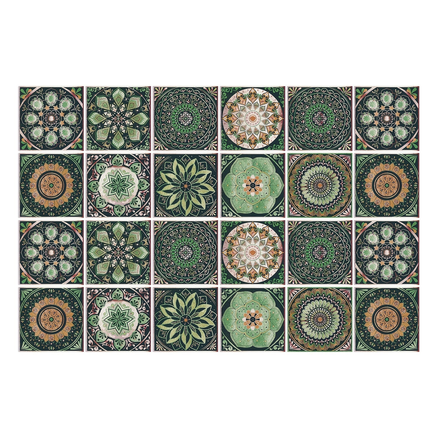 Azulejos Decorativos De Tilo Antiguo, 10 Piezas,... - Grandado