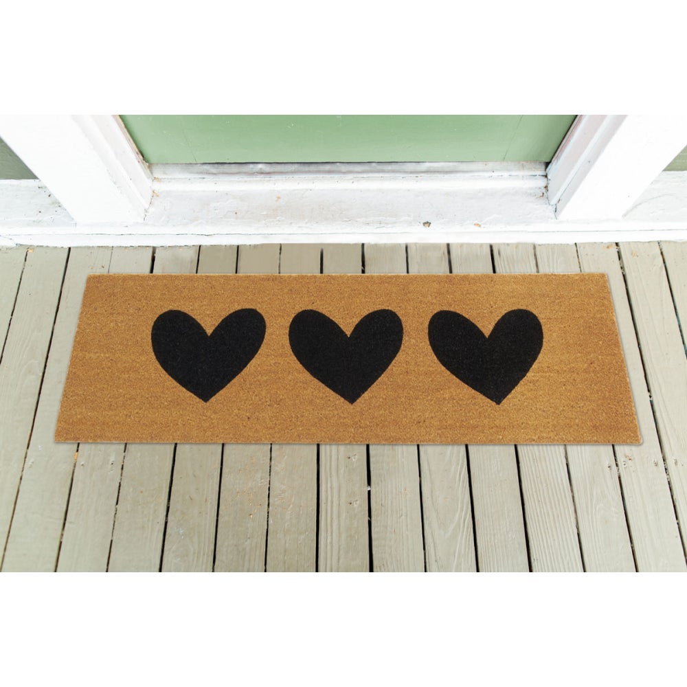 Lily Pad Doormats - Paillasson Long en Fibre de Coco - 120 cm x 40