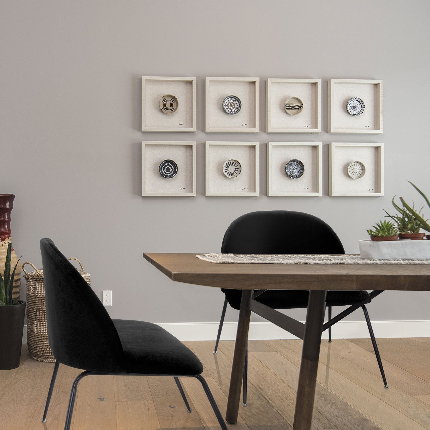 Poltrona Lounge VELVO Velluto nero hjh OFFICE - 6