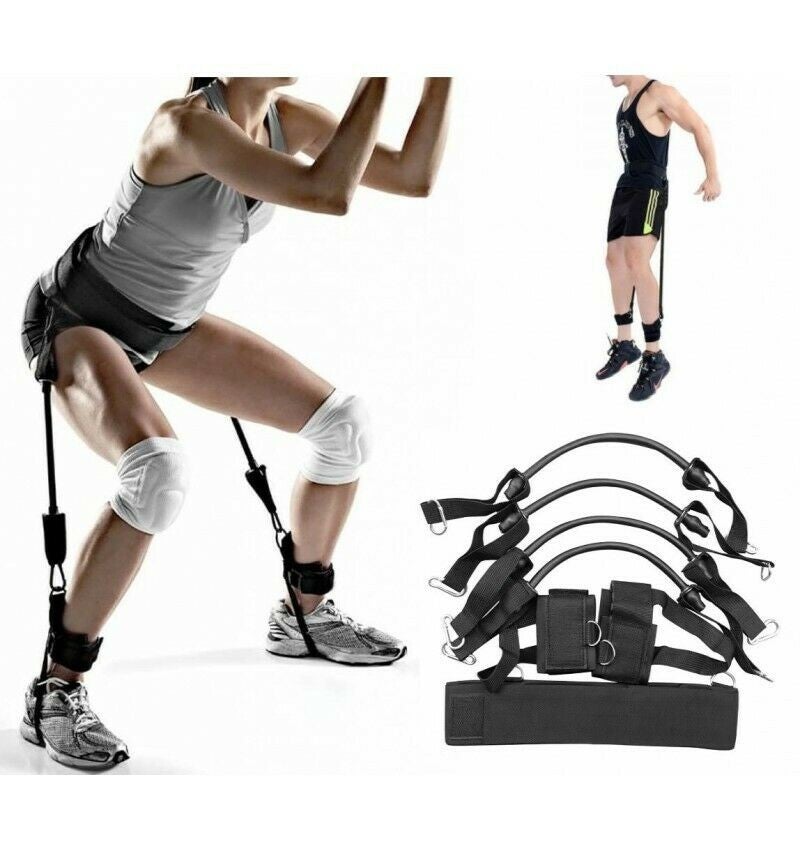 Correas para entrenamiento de piernas resistencia fuerza