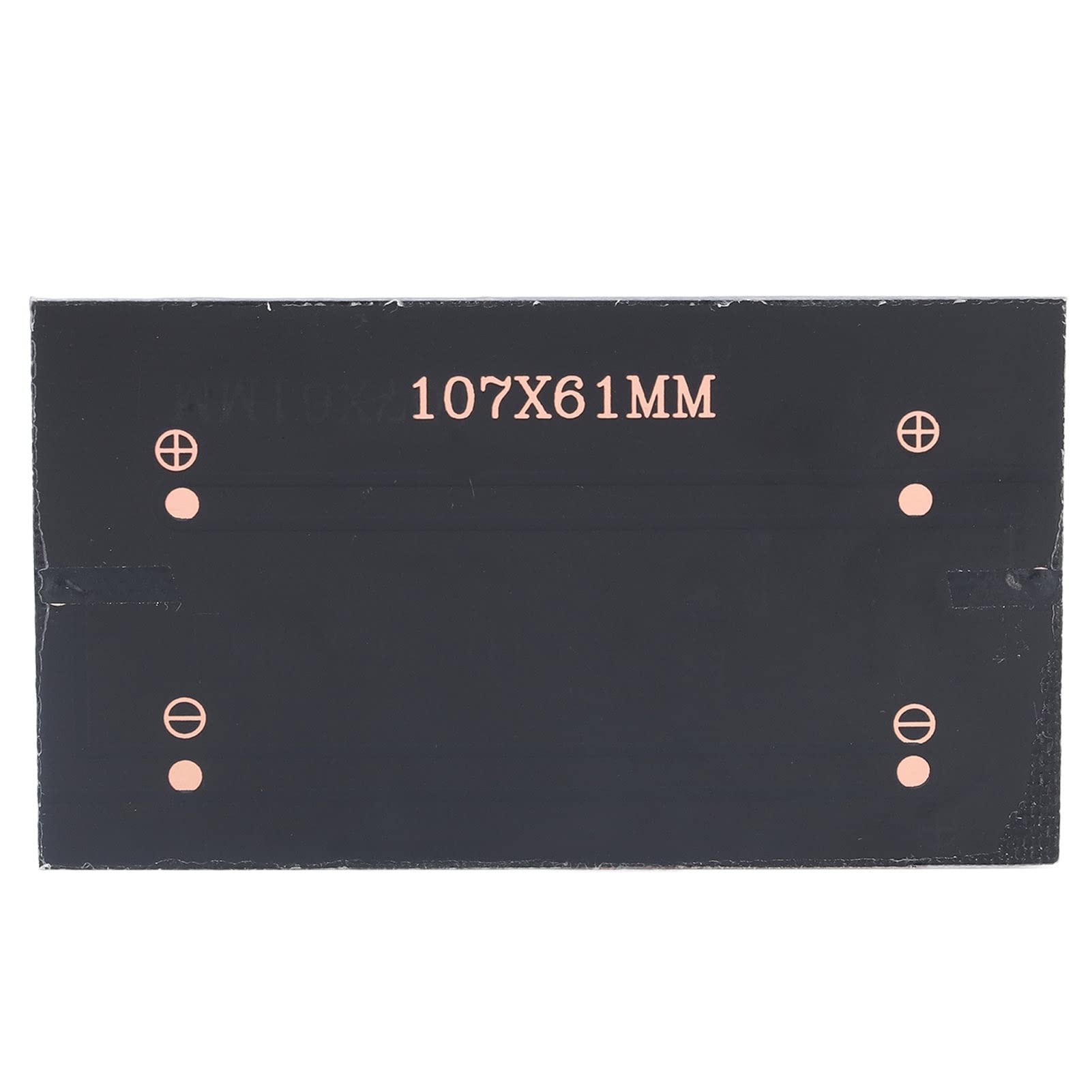 Piccolo pannello solare monocristallino in silicio modulo solare portatile per batterie da 3,7 V in carica 1 W 5 V - 7