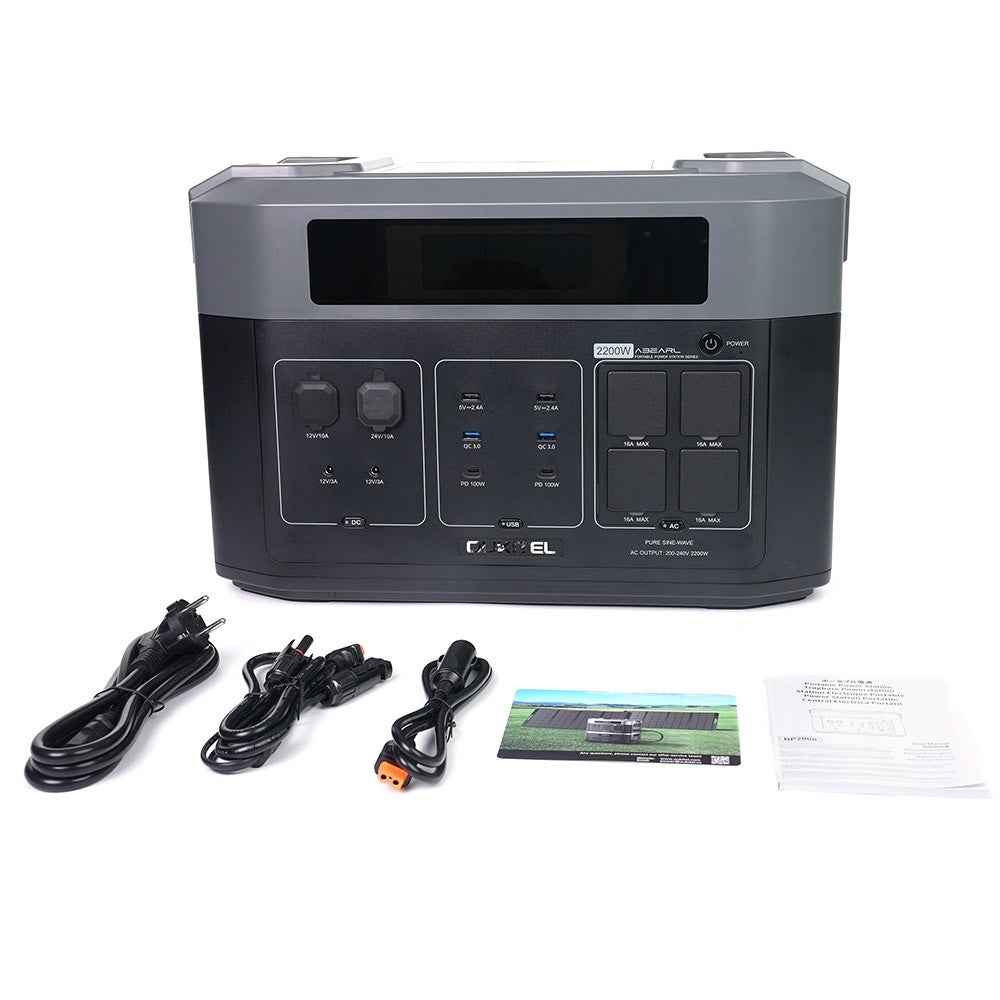 Station d'alimentation portable DaranEner YOUYO R100 100 W, 4 ports USB, 1 port CC et 2 ports CA, 89,6 Wh LiFePO4, LED et compacte, rose - 7