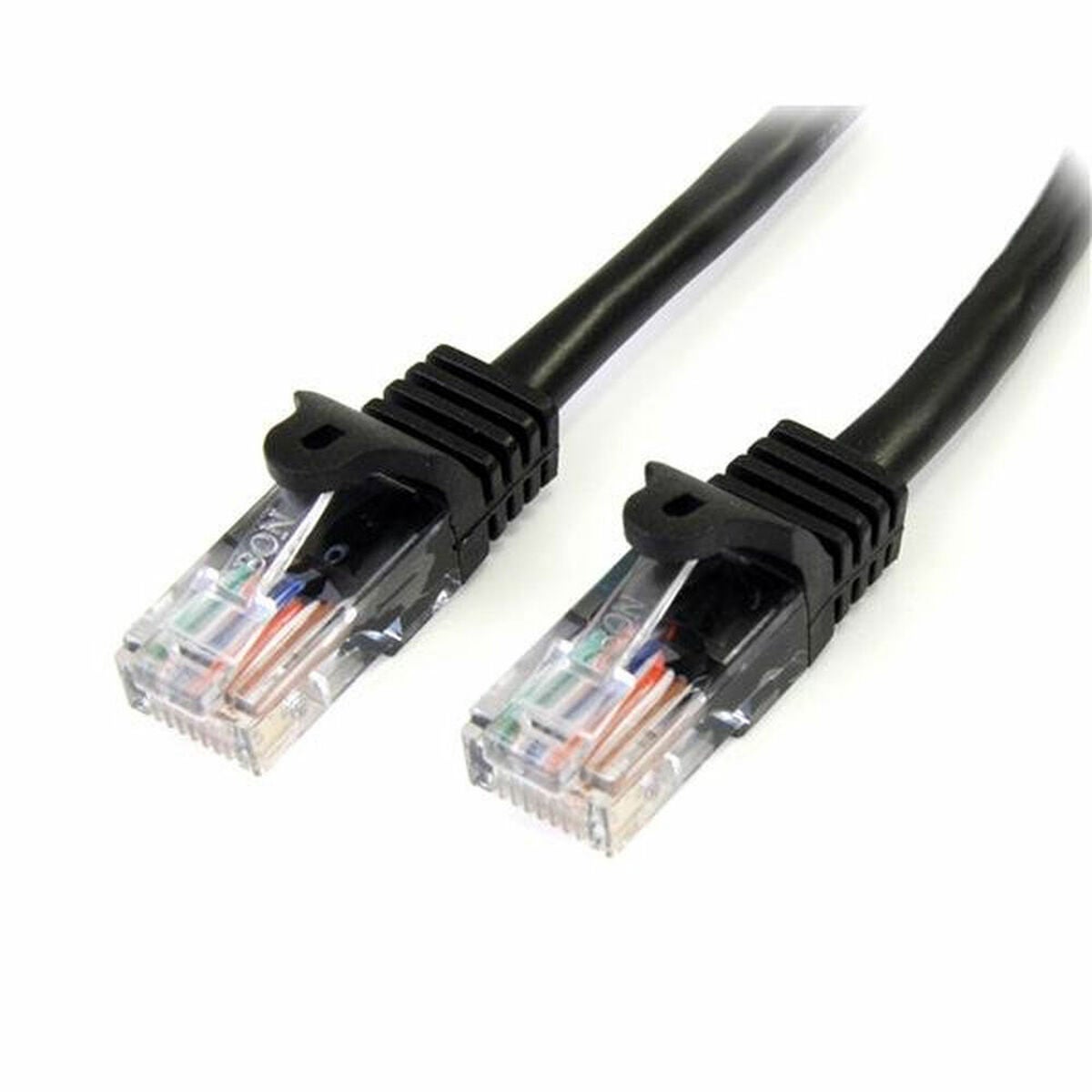 Kabel Ethernet StarTech Cat5e UTP 3 metry Czarny RJ-45 Męski
