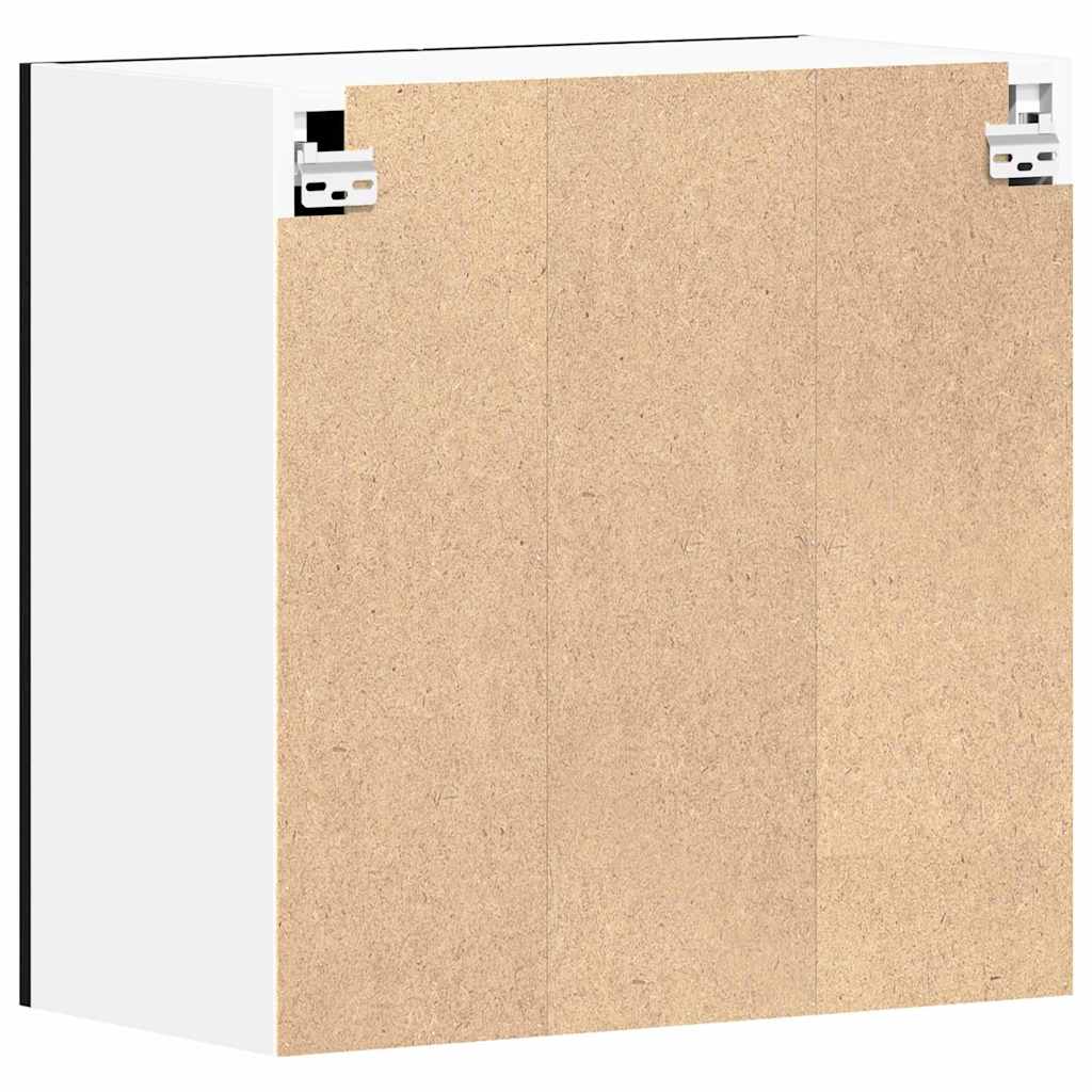 Mueble colgante con estante Lyon Roble Negro 60 x 31 x 60 cm vidaXL - 8