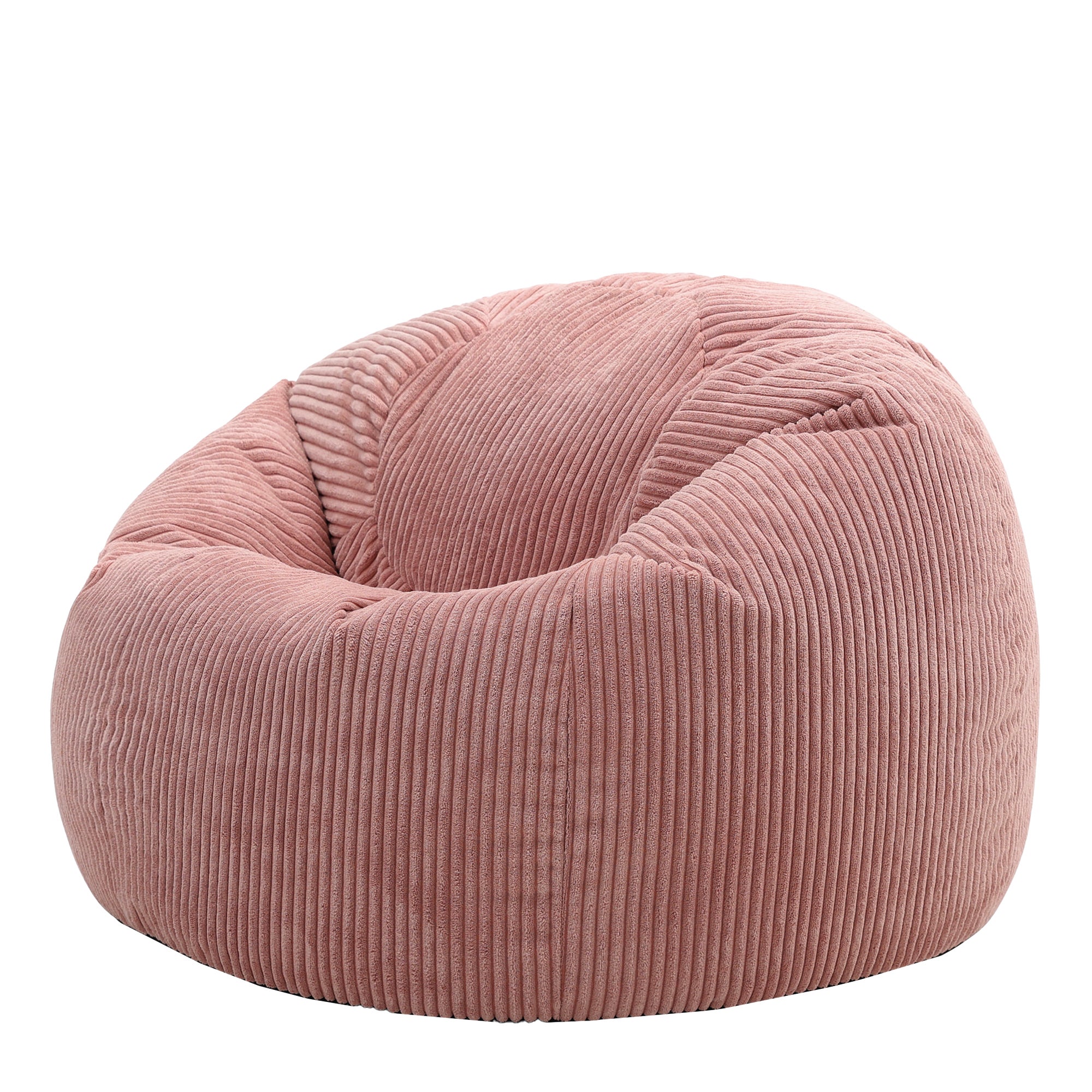 Pouf Poltrona Letto Rosa Pouf Icon In Velluto A Coste Rosa, Soggiorno,  Camera Da Letto