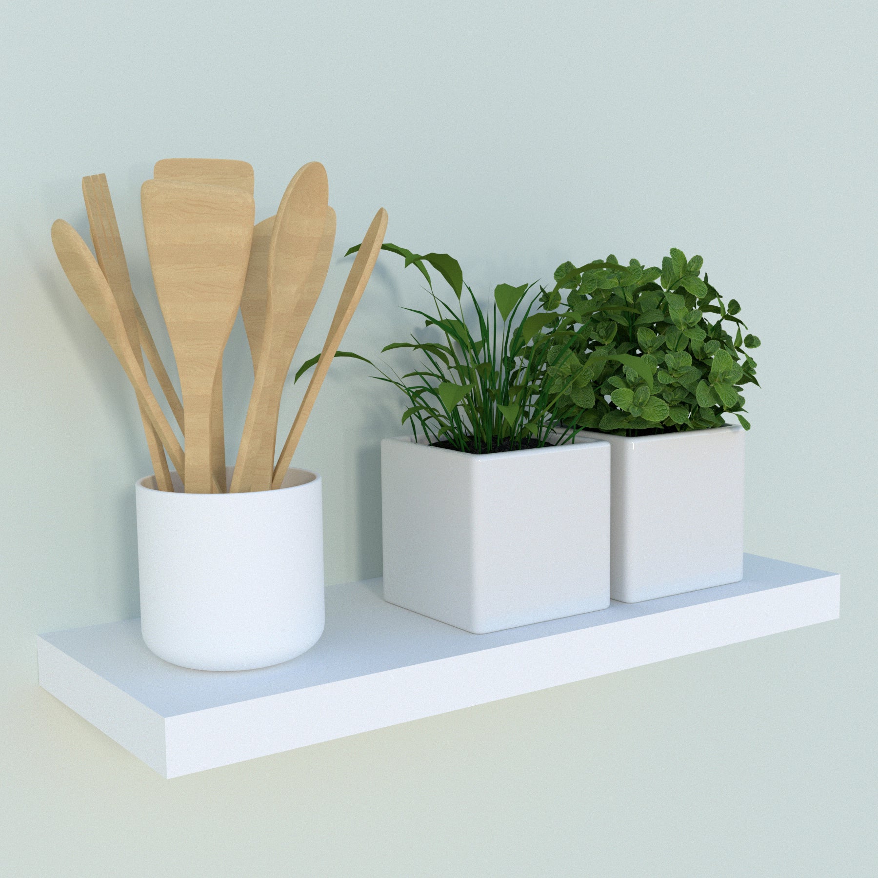 Trade Shop - Mensola Da Parete Con Cassetto Sospeso Pensile In Legno Rovere 40x24x10cm 782510 89320946