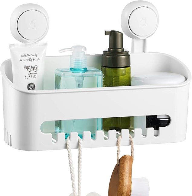 Étagère d'angle Douche, Etagere Salle de Bain sans percage, Aluminium Étagère d'angle Douche, Etagere Salle de Bain sans percage, Aluminium