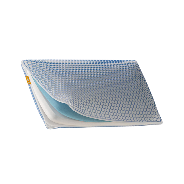 EMMA | Oreiller Original Elite 40x70 cm | Mémoire de Forme Ergonomique | AirGrid® Ultra Respirant | Sommeil Profond | Housse Lavable