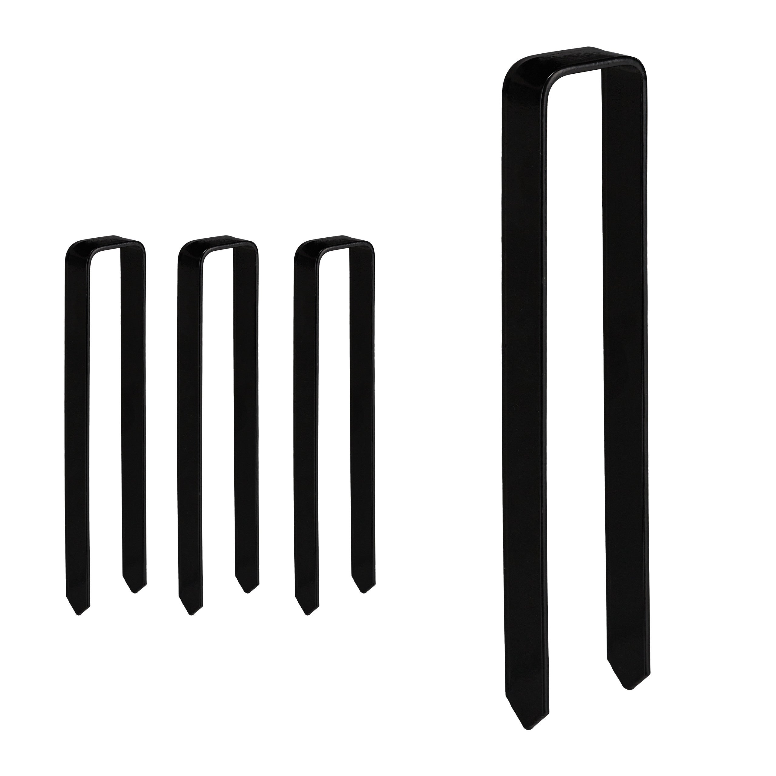 Picchetti Per Archi Da Giardino - 4 Pezzi, Acciaio Verniciato, 30cm - Per Rose E Rampicanti - Foto 3